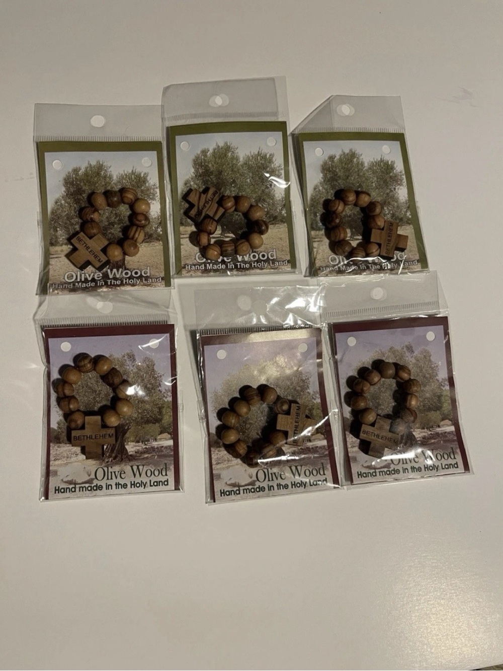 Kids Prayer Bead Bracelet - Natural Brown